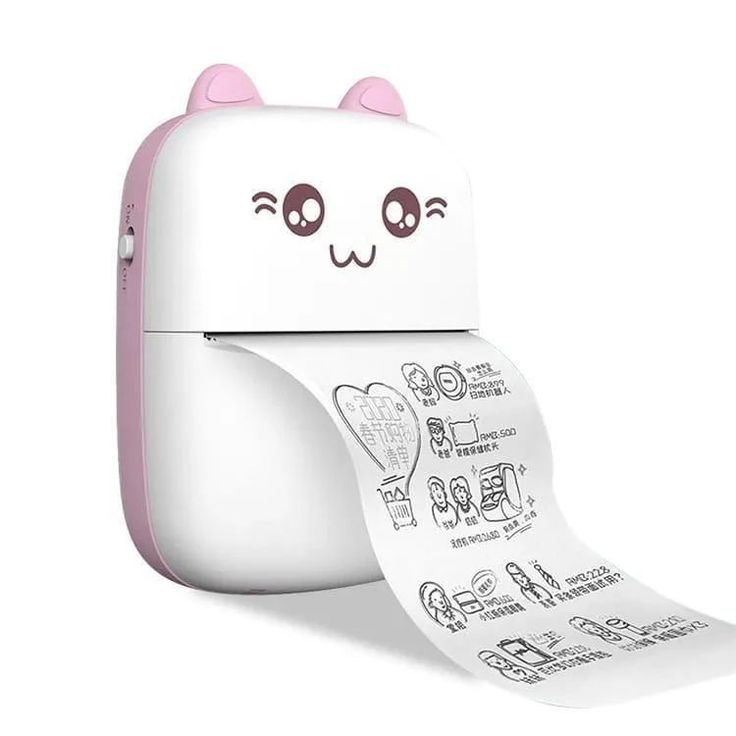 Mini Portable Thermal Printer Wireless Bluetooth Printer