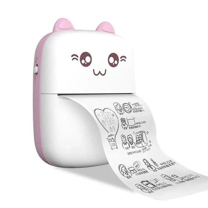 Mini Portable Thermal Printer Wireless Bluetooth Printer
