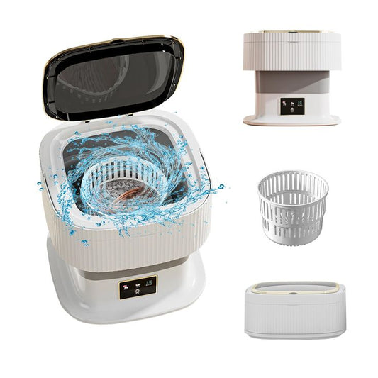 Portable Mini Foldable Washer and Spin Dryer