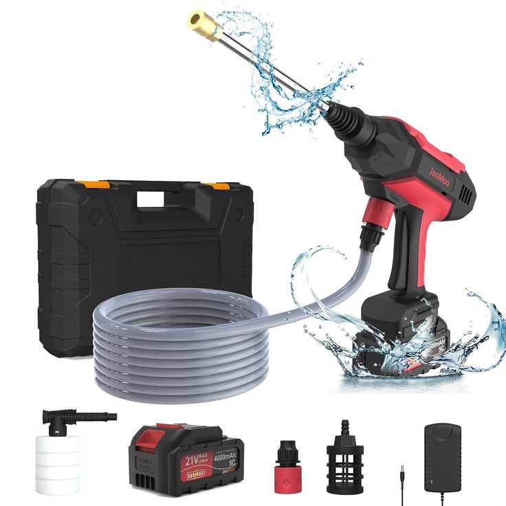 Battery Pressure Washer, Portable Cordless Battery